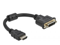 DELOCK HDMI Adapter St > DVI 24+5 Bu 4K 30Hz 0,20m