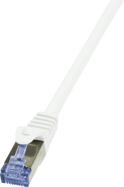 Logilink Patchkabel CAT6A  S/FTP AWG26 PIMF  1,00m weiß