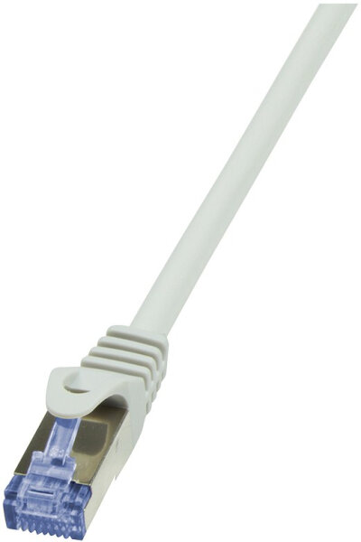 Logilink Patchkabel CAT6A  S/FTP AWG26 PIMF  1,00m grau