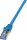 Logilink Patchkabel CAT6A  S/FTP AWG26 PIMF  0,50m blau
