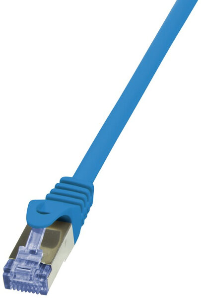 Logilink Patchkabel CAT6a  S/FTP AWG26 PIMF 3m blau