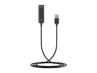 Equip Adapter USB-A->  4-Pin 3.5mm St/Bu DAC +Button...