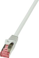 Logilink Patchkabel CAT6   S/FTP AWG27 PIMF  0,50m grau
