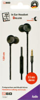 2GO In-Ear Stereo-Headset "Deluxe" - schwarz /...