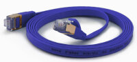 Wantec Patchkabel FTP  CAT6      q=1,6x6,5mm    1,00m blau