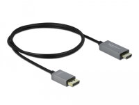DELOCK Aktives DisplayPort 1.4 > HDMI Kabel 4K 60Hz...