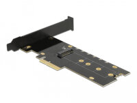 DELOCK PCI Express Card 4x < intern MVme M.2 Key M mit...
