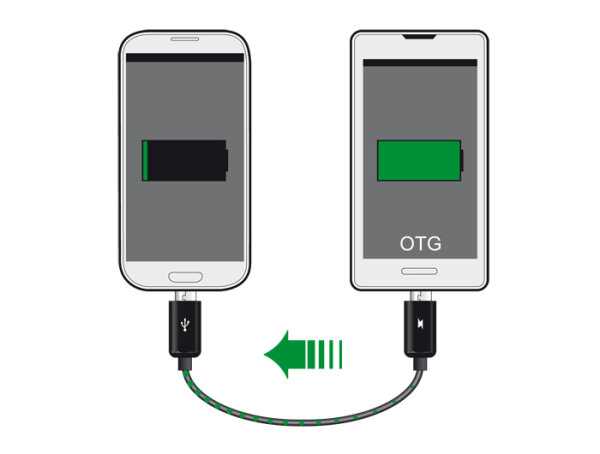 DELOCK USB Kabel Micro-B -> Micro-B St/St 0.30m OTG sw