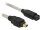 DeLOCK FireWire Kabel FW400 4Pin -> FW800 9Pin St/St 1m schwarz