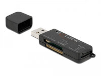 DELOCK SuperSpeed USB Card Reader für SD/ Micro SD/MS