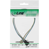 InLine Lüfterkabelverlängerung 4pol Molex...