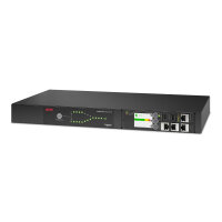 APC Rack ATS AP4421A 1HE 10A/230V C14 IN, 12 C13 OUT 50/60Hz