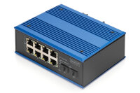 DIGITUS Switch 8 +2-Port Gigabit  Ethernet oE SC 20 km