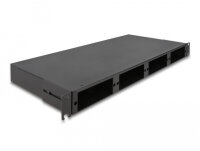 DELOCK Delock 19 LWL HD (High Density)Patchpanel 1HE schwarz