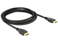 DELOCK HDMI Kabel Ethernet A -> A St/St 2.00m 3D 4K Gold