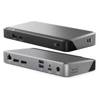 Alogic Dockingstation Universal Dual 4K PD65W Prime DX2