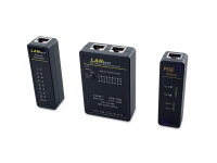 Equip Kabeltester für RJ45/RJ12/RJ11/BNC/PoE...