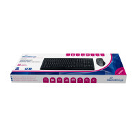 MediaRange Tastatur schnurlos inkl. 5 Tasten Maus wireless