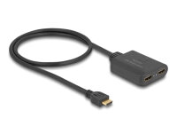 DELOCK HDMI Splitter 1 x HDMI in zu 2 x HDMI out 4K 60 Hz
