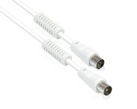 Good Connections TV Antennenkabel weiß 1m