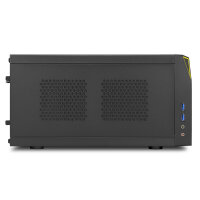Sharkoon Gehäuse Shark Zone  C10    Mini-ITX1xMetall schwarz
