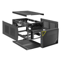 Sharkoon Gehäuse Shark Zone  C10    Mini-ITX1xMetall schwarz