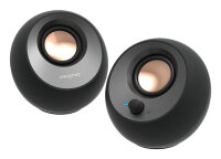 Creative Aktivbox Pebble V3   2.0 Schwarz