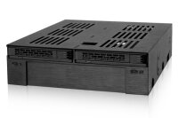 Backplane IcyDock 2x6,3/1x8,9cm SATAI-III in 1x5,25" HDD/SSD
