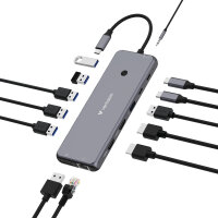 Verbatim USB-C Pro Multiport Hub 13 Port CMH-13