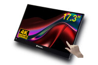 Verbatim PMT-17 4K Portable Touchscreen Monitor...