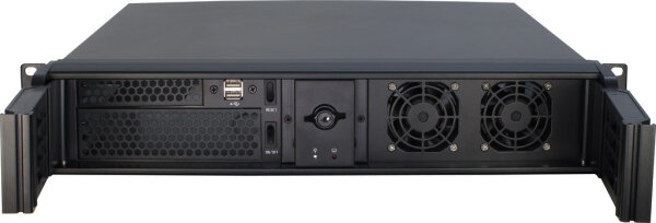 Inter-Tech 19" RackIPC 2U-2098-SK 2HE Server Black