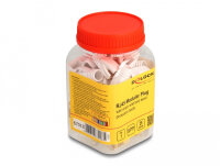DELOCK RJ45 Modularer Stecker für Cat.7 Rundkabel...