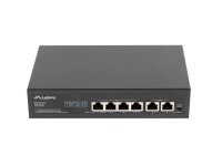 LANBERG Switch  4-Port 100MB PoE+/2x100MB unmanag....