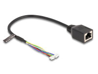 DELOCK Kabel RJ45 Buchse zu Pfostenbuchse 1,25mm 4Pin/6Pin