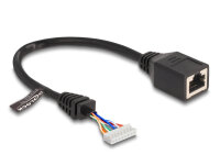 DELOCK Kabel RJ45 Buchse zu Pfostenbuchse 2,00mm 8Pin Cat.5e
