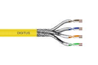DIGITUS Instal-kab Cat7a S/FTP tw.Pair 1000m gelb...