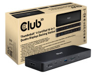 Club3D Thunderbolt4 16-in-1 Dockingstation 4 Displays...
