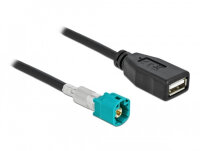 DELOCK Kabel HSD Z Stecker zu USB 2.0 Typ-A Buchse 1 m premi