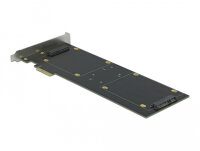DELOCK PCI Express x2 Karte für 4 x SATA HDD / SSD RAID