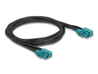 DELOCK Kabel HDMTD Z single + Powerpin Buchse + powerpin 1m