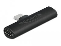 DELOCK Adapter USB Type-C zu 2 x USB Type-C PD schwarz