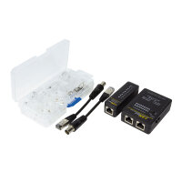 Logilink Netzwerk Werkzeug Set mit Tasche 6-teilig