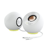 Creative Lautsprecher Pebble SE RGB Stereo, weiß