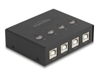 DELOCK  USB 2.0 Switch für 4 PC an 4 Geräten