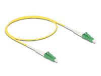 DELOCK Kabel LWL LC-APC zu LC-APC Simplex Singlemode OS2 0,5