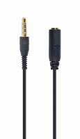 gembird 3,5mm Audio Crossover Adapterkabel, schwarz