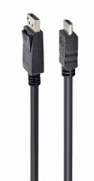 gembird Display port zu HDMI Kabel, 10m