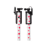 Ultron Selfie-Stick Hot Shot white pink heart