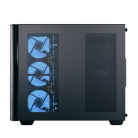 AeroCool Geh Midi P500C-G-BK-V1 o.N. Full Tempered Glas (B)