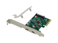 CONCEPTRONIC 4xPCIe3.0 Card 2xUSB-C3.2 Gen2           10Gbps